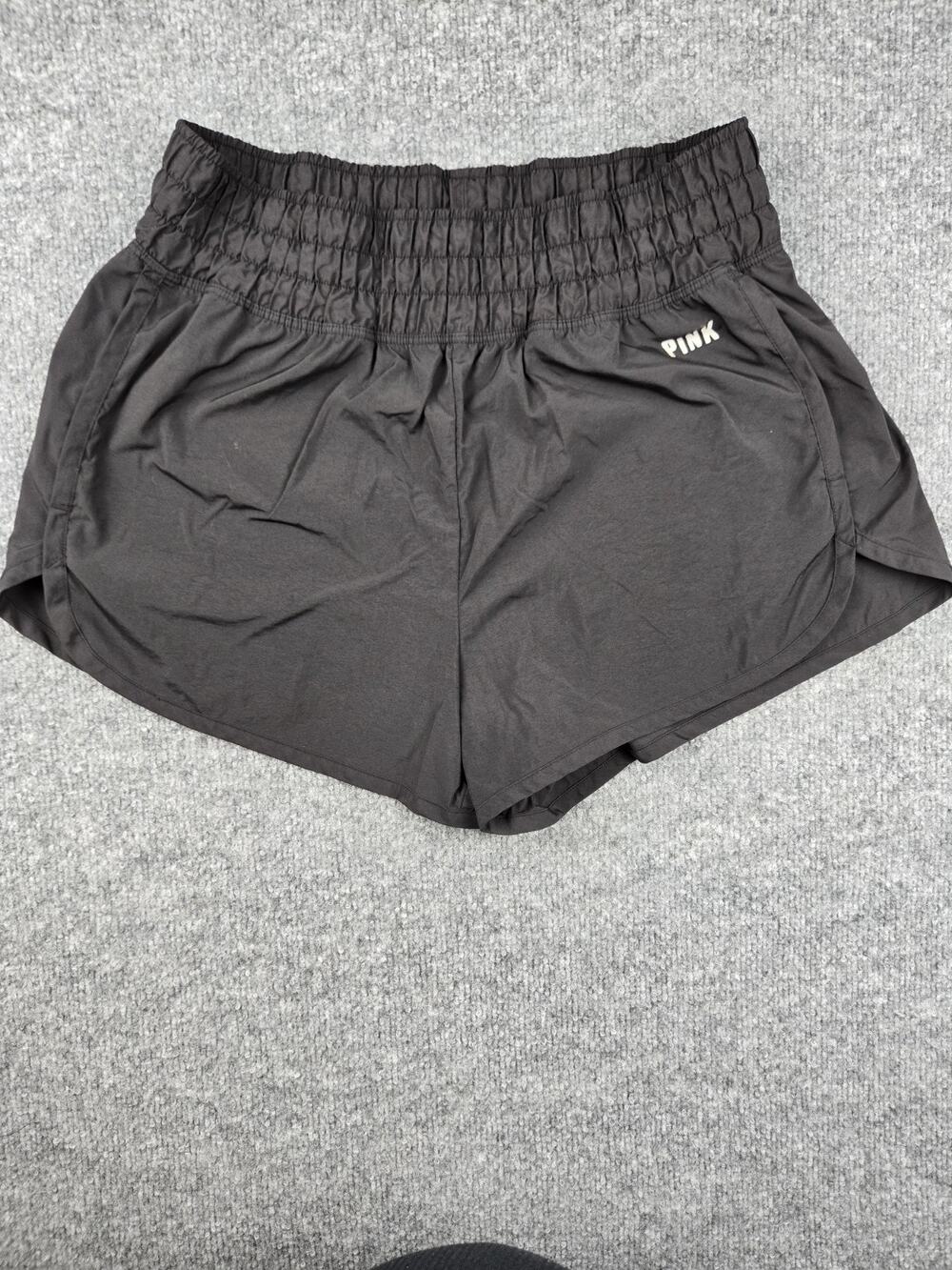 VS Pink Lined Running sport shorts size‎ Medium black #650